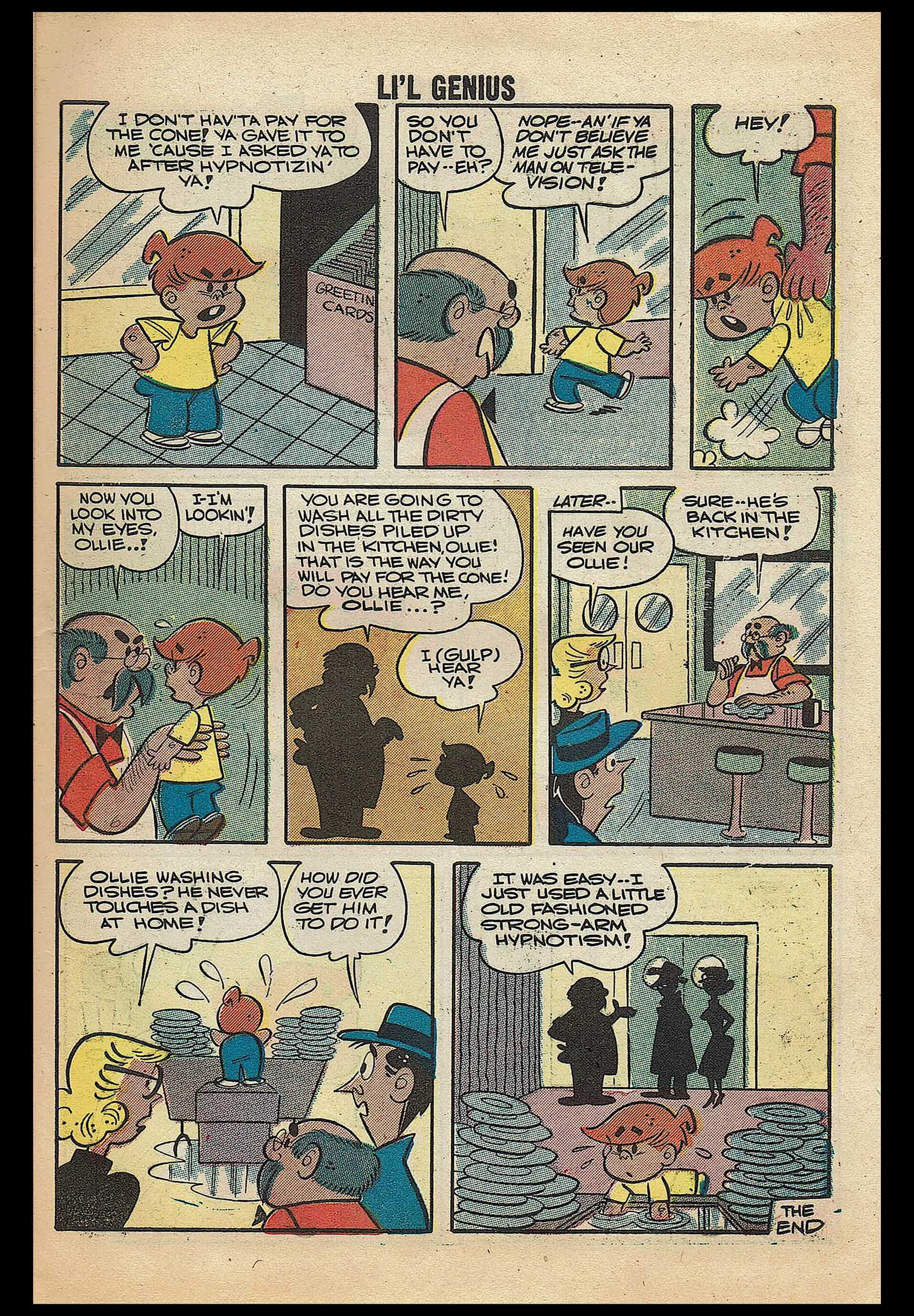 Comic page after upscaling - crisp and clear text