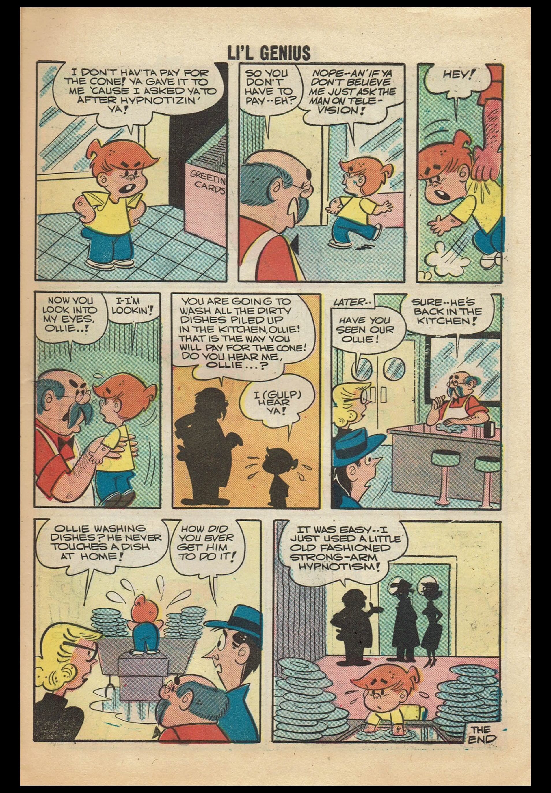 Comic page before upscaling - blurry and hard to read